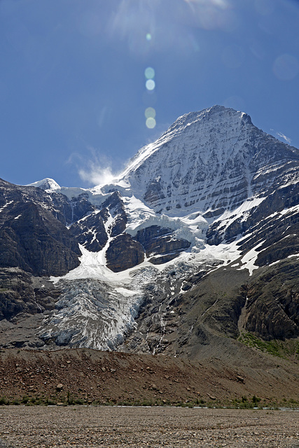 Mount Robson and Mist Glacier