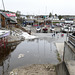 Day 10, dry dock, Tadoussac, begins to fill