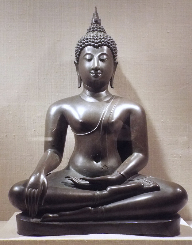 Seated Buddha from Thailand in the Metropolitan Museum of Art, August 2023