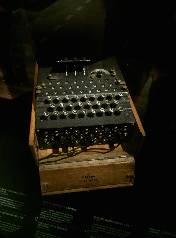 Nationaal Militair Museum 2015 – Enigma machine