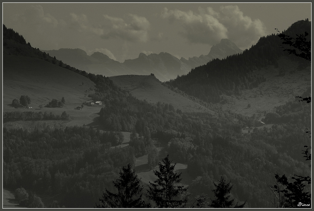Roc d'Enfer dans le col
