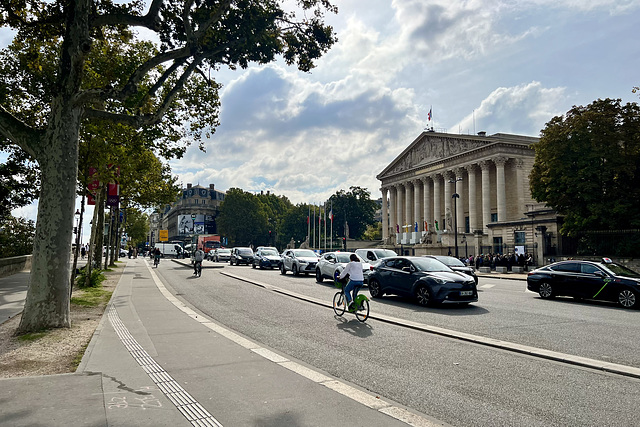 Paris 2024 – Bicycle lane