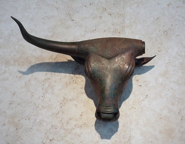 Bulls from Costitx in the Archaeological Museum of Madrid, October 2022