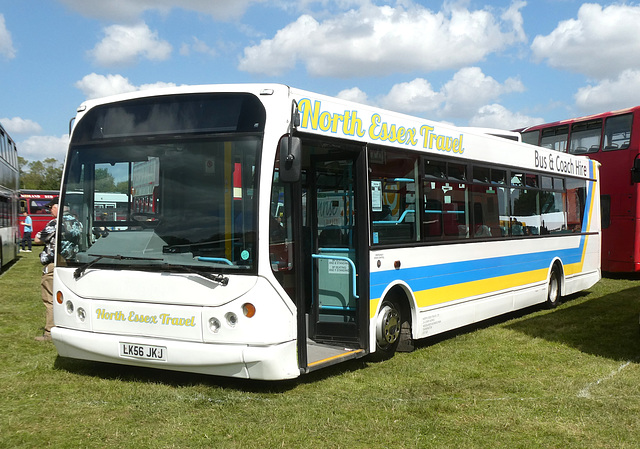 North Essex Travel LK56 JKJ at The Big Bus Show, Stonham Barms - 10 Aug 2025 (P1210821)