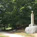 La borne miliaire - Parc de la Garenne Lemot