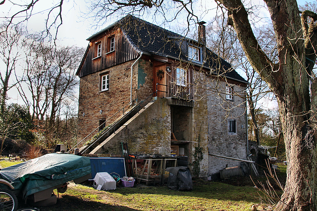 Zeche Trappe, ehemaliges Maschinenhaus von Schacht Friederica (Wetter) / 25.02.2023