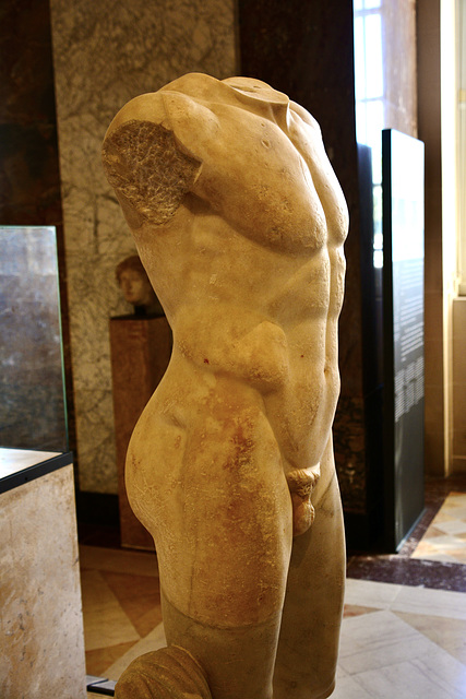 Paris 2024 – Musée du Louvre – Torso of an athlete