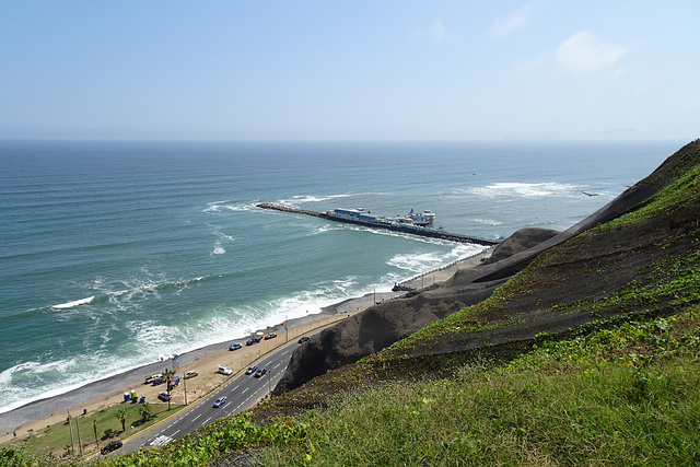 View Over Miraflores Pier