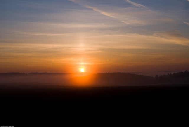 Sonnenaufgang 7. Mai 2008