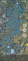 Streifen-Fahrt durch Kirchdorf