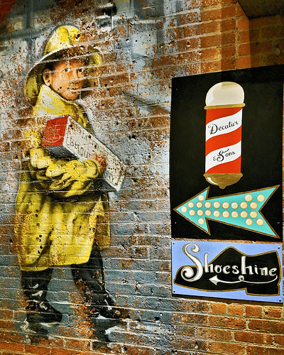 Shoeshine Boy – Chelsea Market, New York, New York