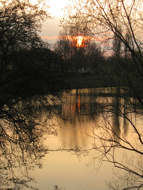 Ein bisschen Sonnenuntergang...