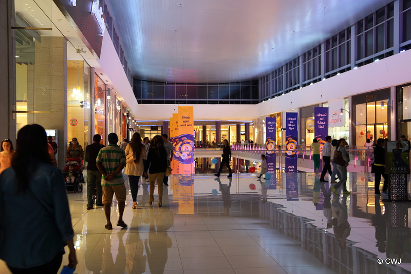 Dubai Mall scene