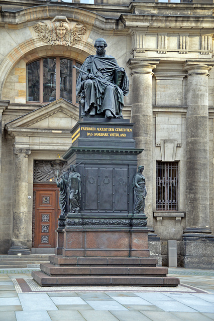 Denkmal von Friederich August dem Gerechten