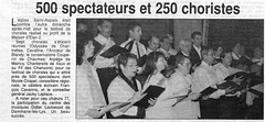 Concert à Melun le 26 janvier 2003