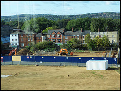 behind the Walton Street wall