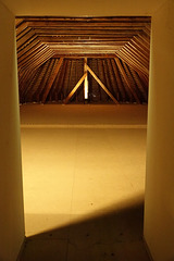 Roof of a church - now of the museum