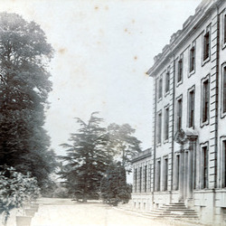 Entrance Facade, Baginton Hall, Warwickshire Burnt 1899 demolished c1926