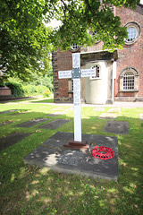 Kings Royal Liverpool Regiment War Memorial, St Peter's Church, Formby, Merseyside