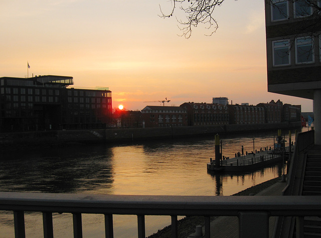 Abendstimmung an der Weser