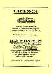 Concert au Châtelet-en-Brie le 04 décembre 2004
