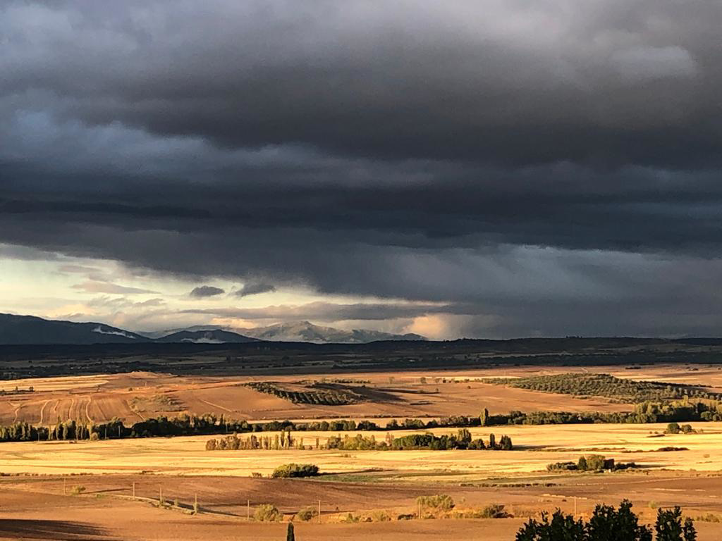 View from house to the Sierra de Guadarrama