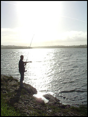 fishing at Warren Point