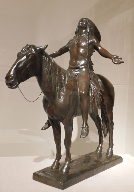 Appeal to the Great Spirit by Dallin in the Metropolitan Museum of Art, January 2022