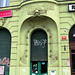 Door to Apartments built in 1903, on Senovazne Namesti, Prague