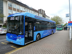 Whippet Coaches WG116 (MX73 GBZ ex MX23 LRU) at Addenbrooke's, Cambridge - 22 Apr 2024 (P1180051)