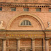 Italy, Urbino, Facade of Teatro Raffaello Sanzio