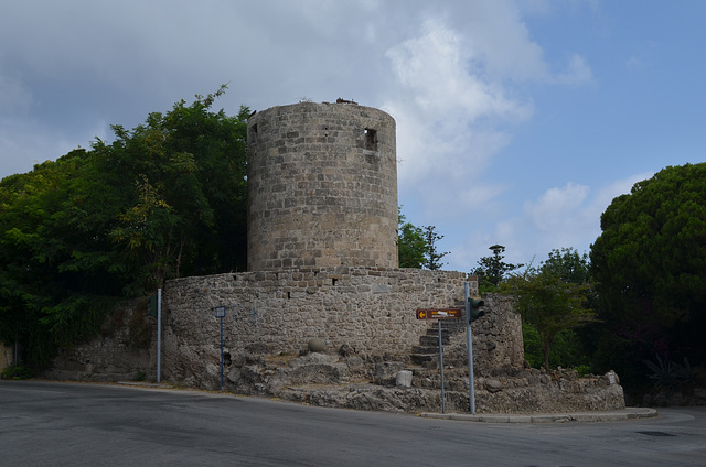 Rhodes-city, Remains of Medival Windmill