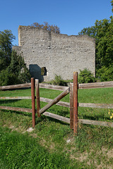 geschützte Schutzwand der Burg -HFF