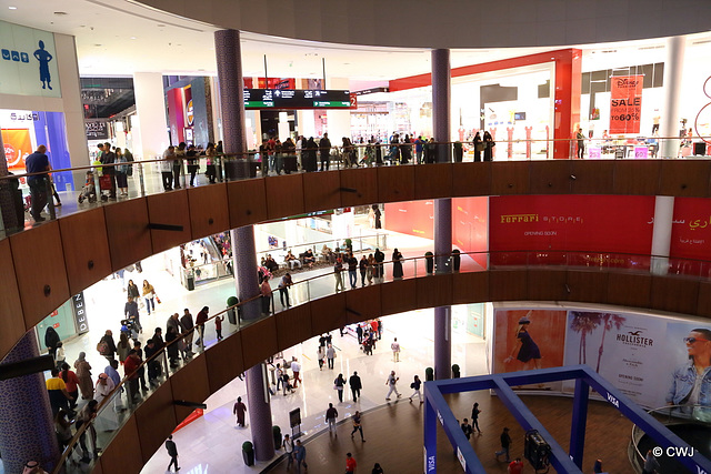 Dubai Mall scene