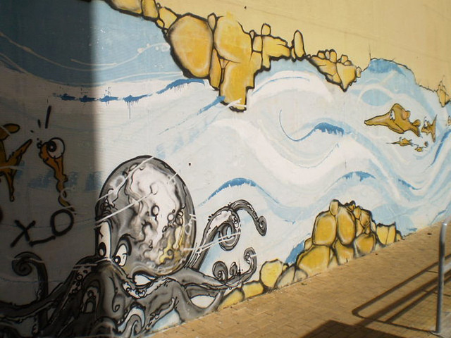 Wall painting.