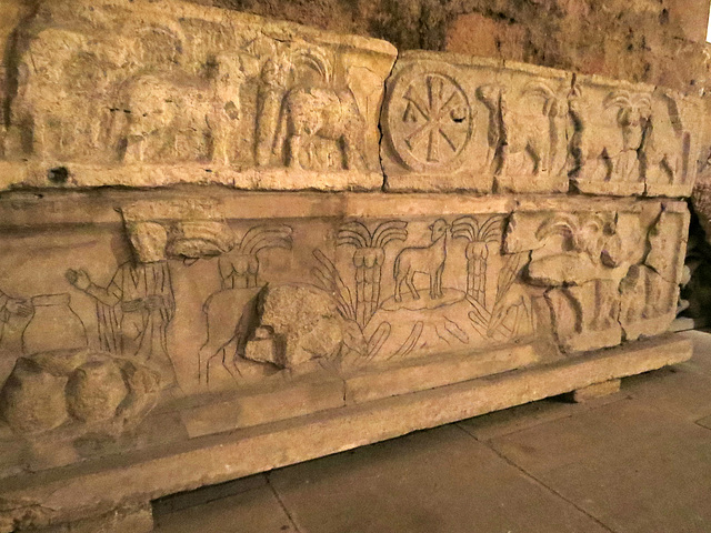 Abbaye Saint-Victor : sarcophage tardo-antique, 6.