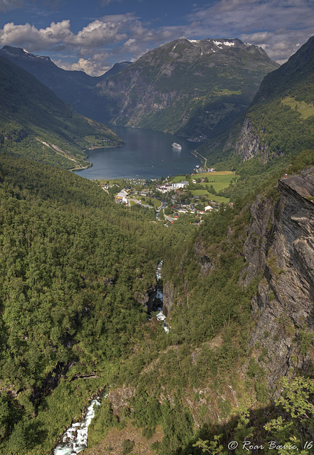 Flydalsgjuvet, Geiranger