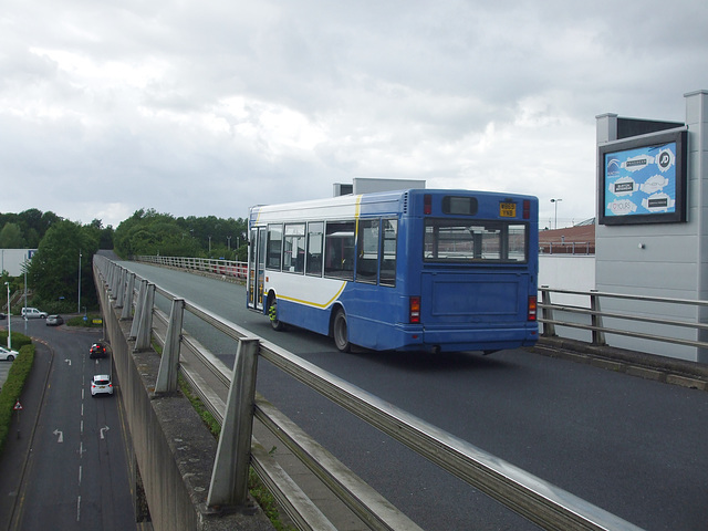 DSCF7756 Ashcroft Travel W869 YNB on the Runcorn Busway - 15 Jun 2017