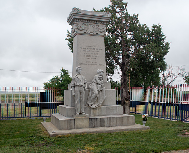 Ludlow, CO labor monument  (# 0046)