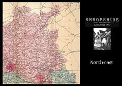 Shropshire 1884 map north east
