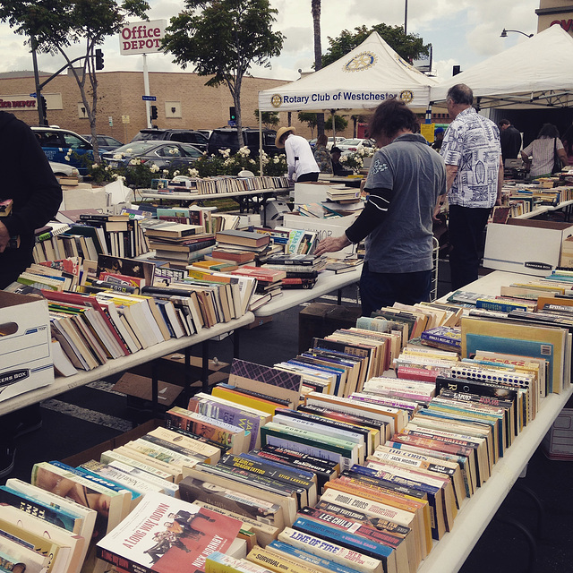 Spotted a book sale