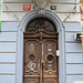 Doorway to Late Nineteenth Century Apartments on Vodickova, Prague