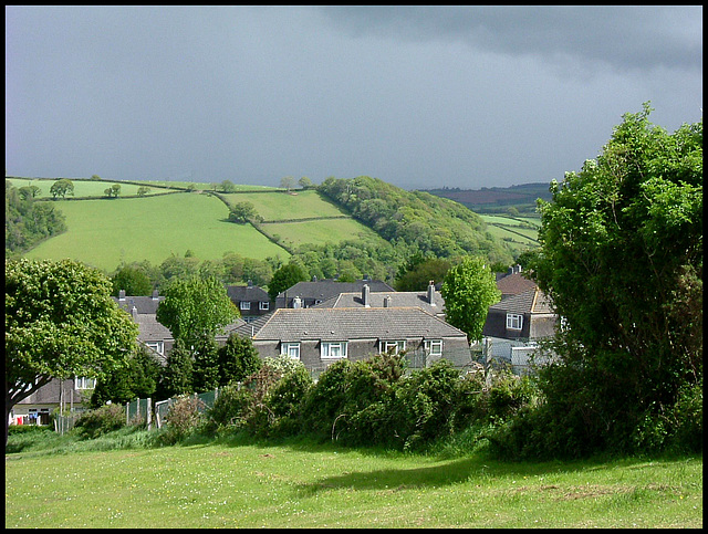 view from Agaton Fort