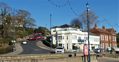 A First Eastern Counties bus in Felixstowe – 23 Nov 2021 (P1100040)