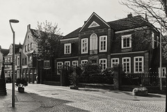 Zaun vor dem Burghotel - HFF