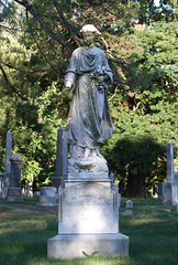 Phebe Ditmas Grave in Greenwood Cemetery, September 2010