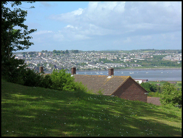 Saltash from Agaton Fort