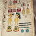 Detail of the Codex Mendoza in the Metropolitan Museum of Art, May 2018