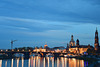 Blaue Stunde in Dresden