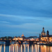 Blaue Stunde in Dresden